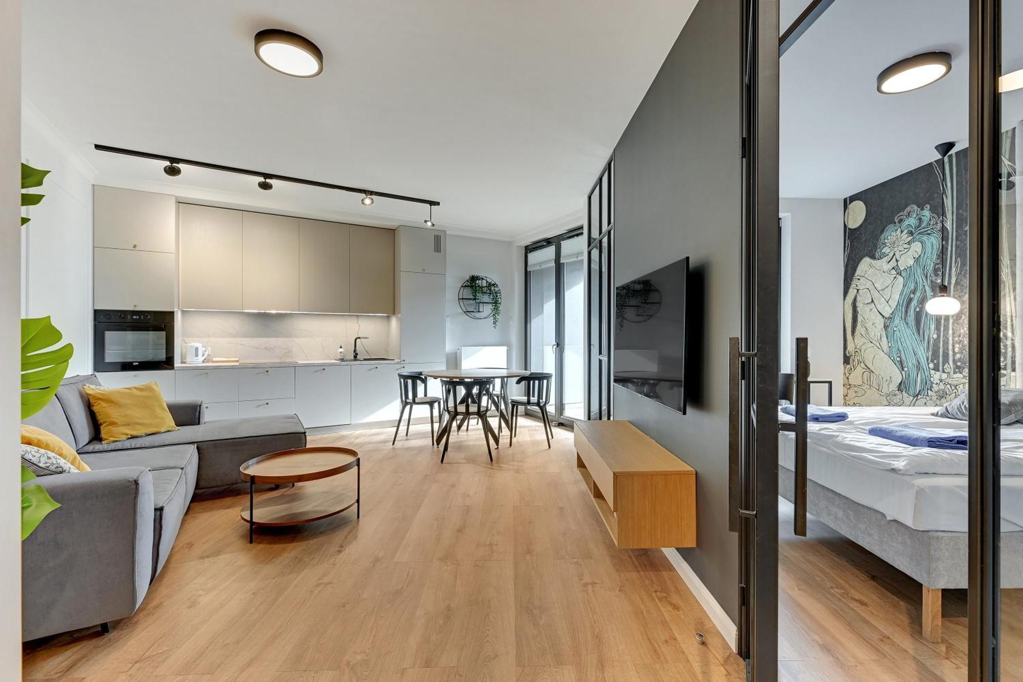 Apartamenty Portova Q4Apartments 格丁尼亚 外观 照片